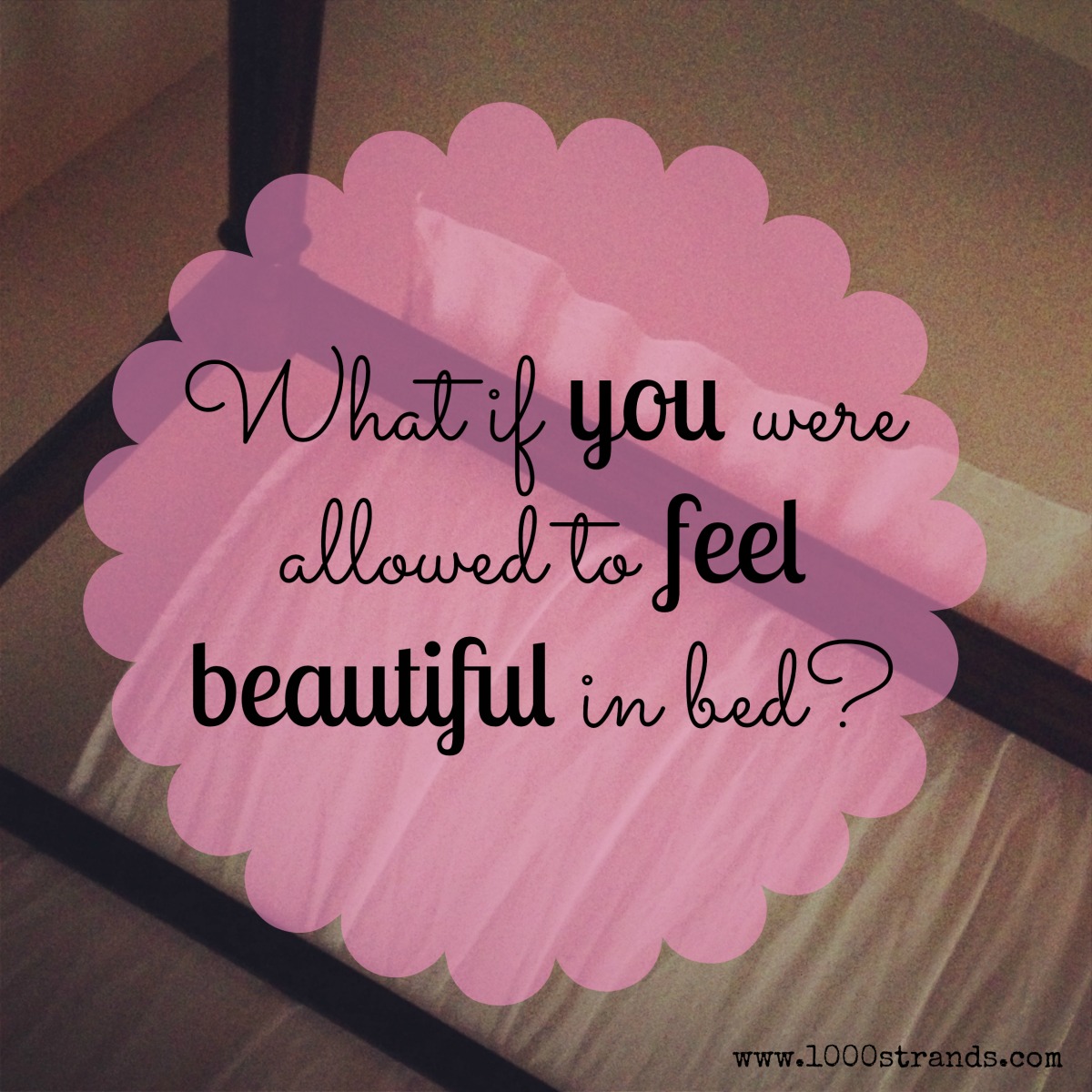 Beautiful in Bed Question