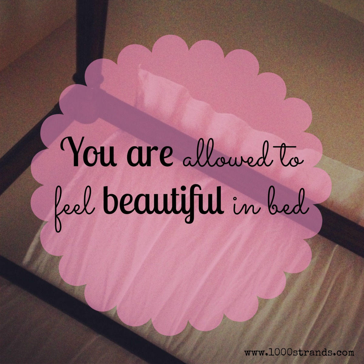 Beautiful in bed answer