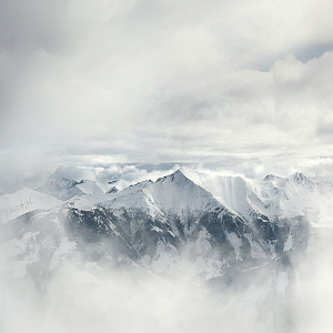 Mountain top | 1000strands.com | Shades of Grey